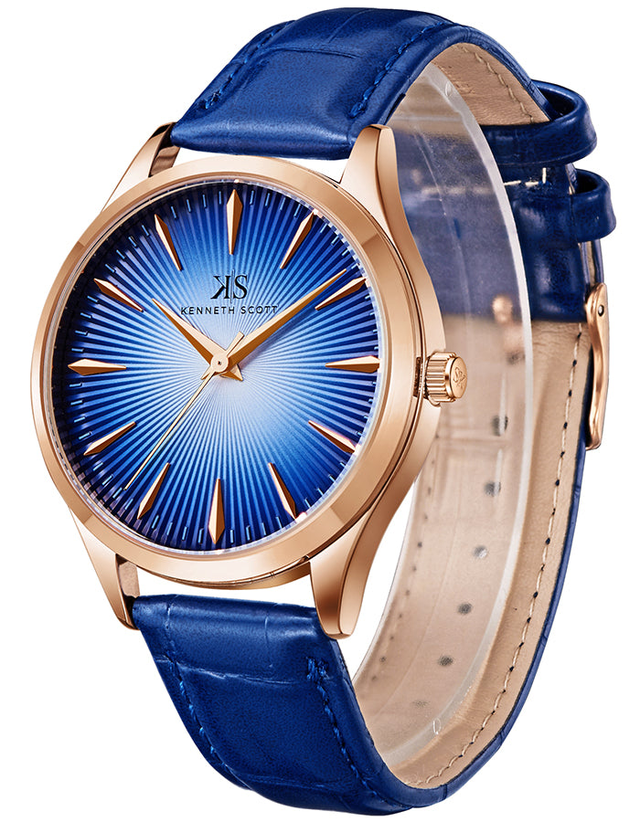 Color_Blue + Rose Gold