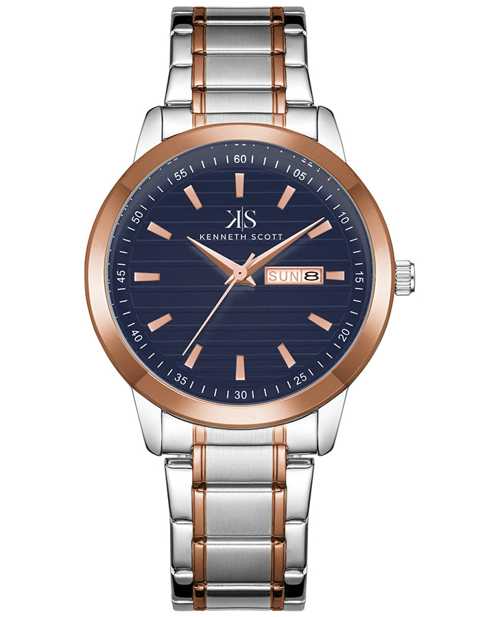 Color_Blue + Two Tone Rose Gold