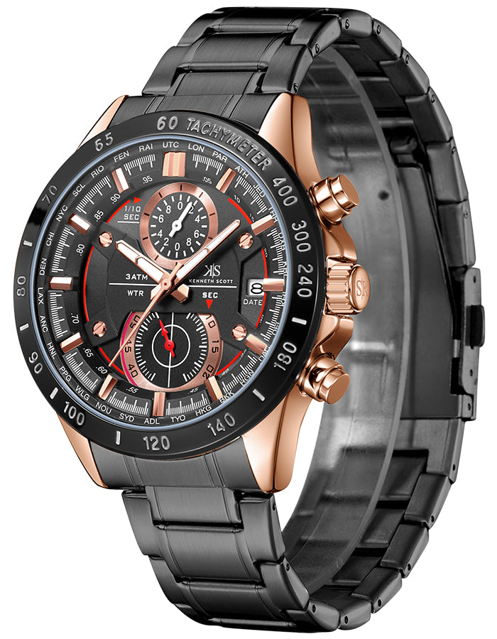 Color_Black + Black+Rose Gold