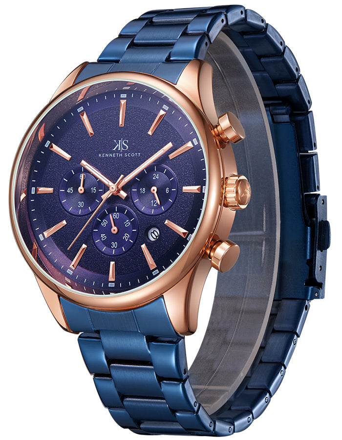 Color_Blue + Rose Gold