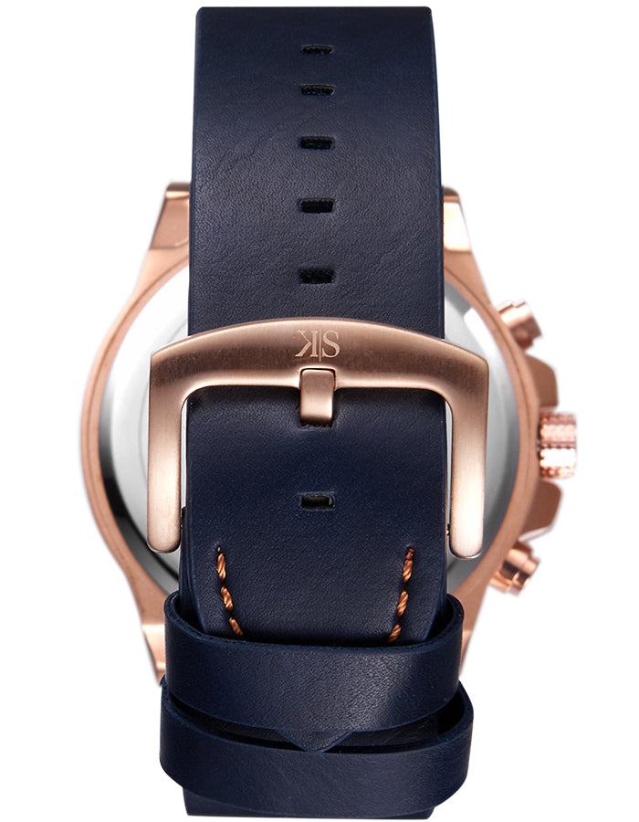 Color_Blue + Rose Gold