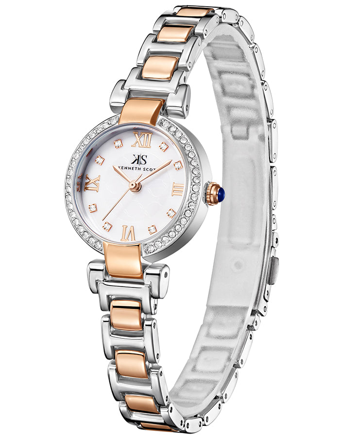 Color_Mother Of Pearl + Two Tone Rose Gold
