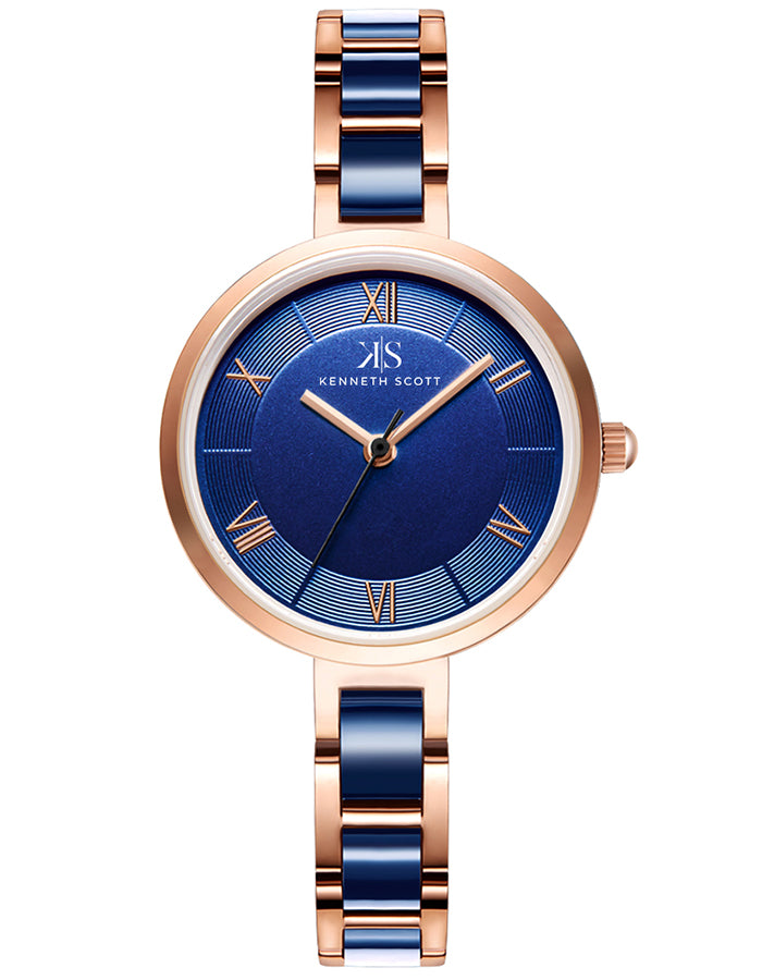 Color_Blue + Rose Gold