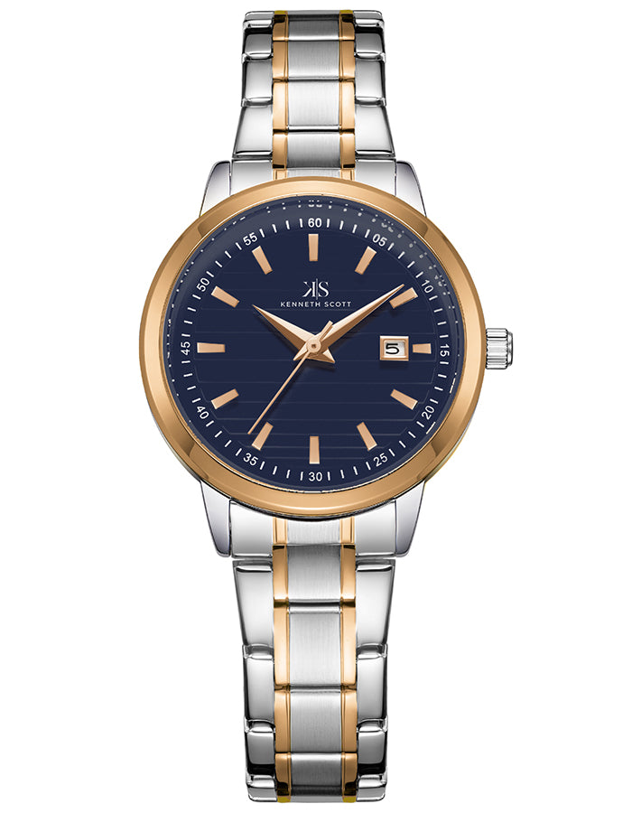 Color_Blue + Two Tone Rose Gold