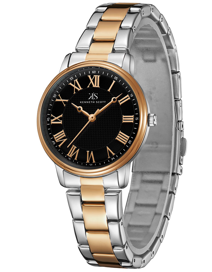 Color_Black + Two Tone Rose Gold