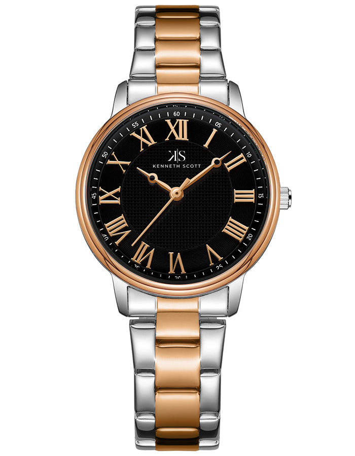 Color_Black + Two Tone Rose Gold