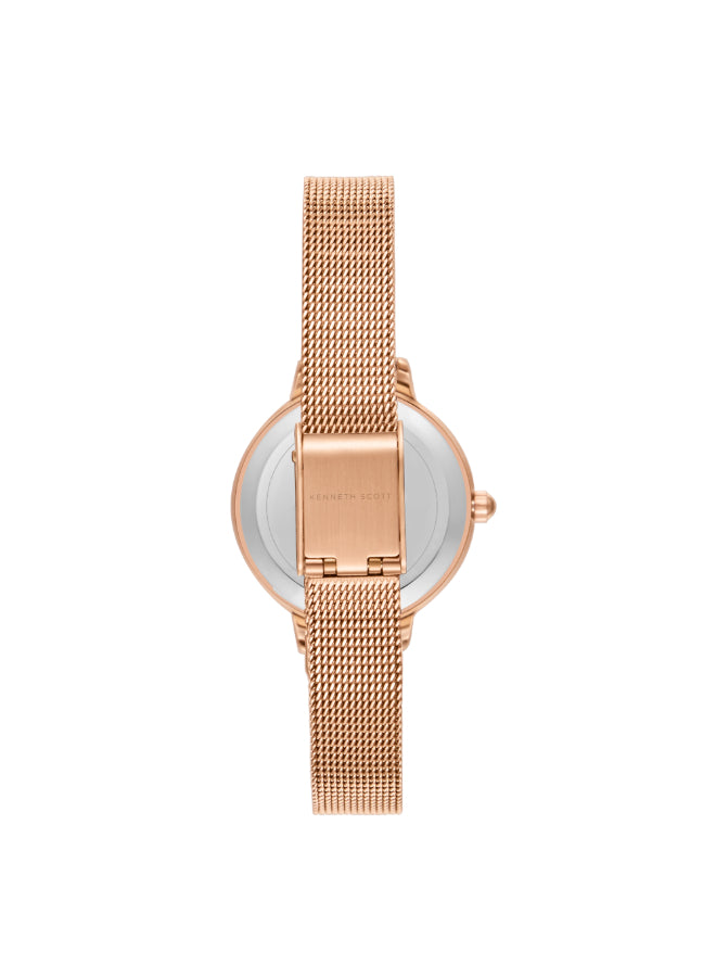 Color_Navy Blue + Rose Gold