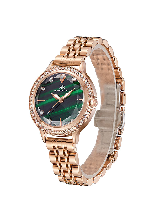Color_Green + Rose Gold