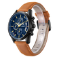 Color_Blue +Brown Leather