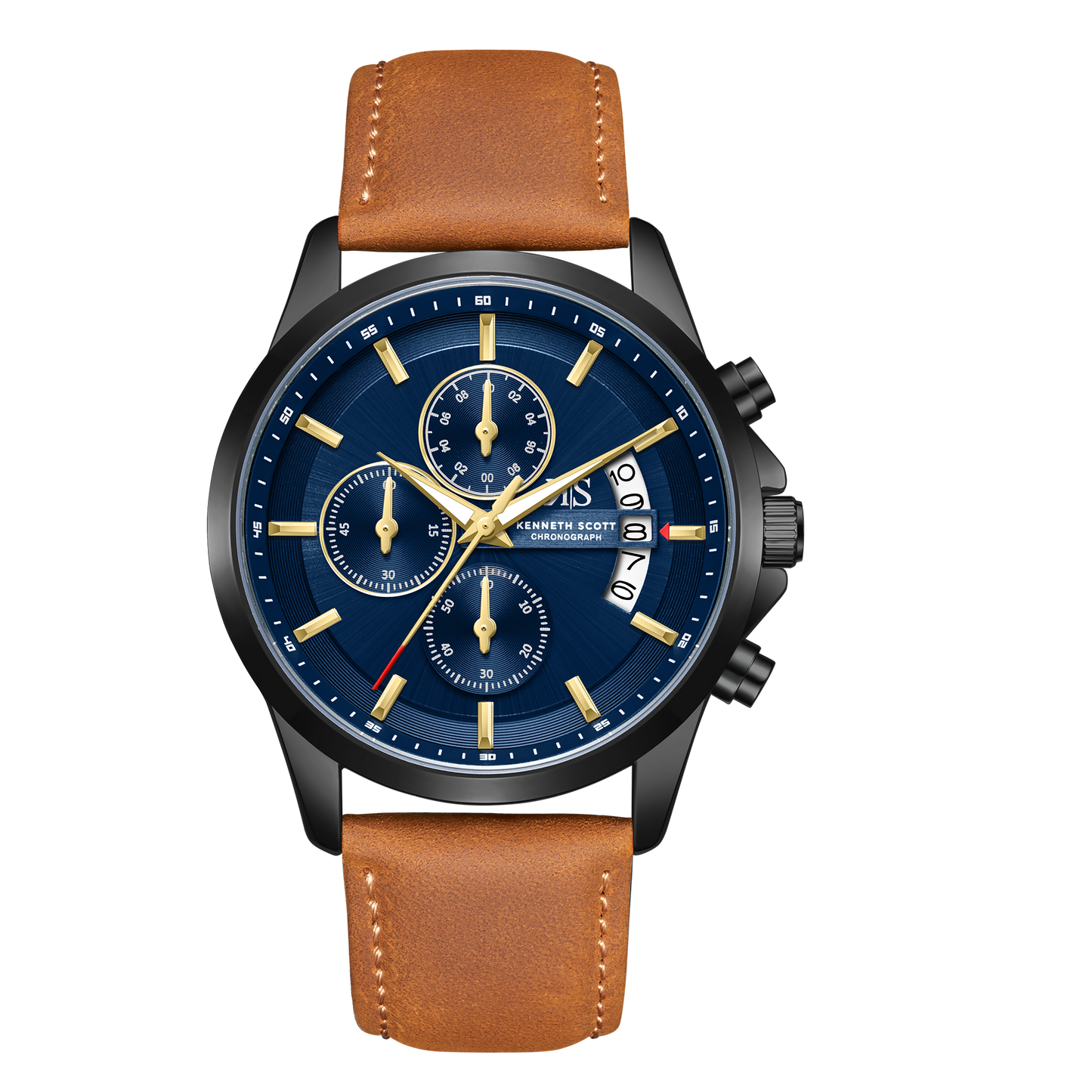 Color_Blue +Brown Leather