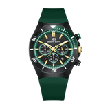 Kenneth Scott Men's Chronograph Black Dial Watch - K26116-BSHB
