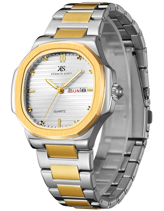 Color_White + Two Tone Gold