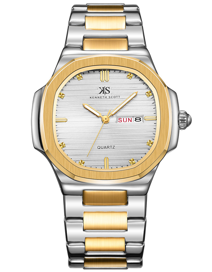 Color_White + Two Tone Gold