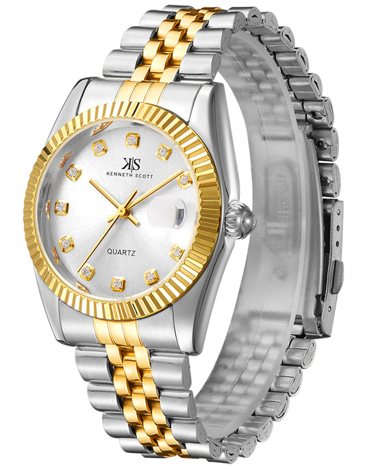 Color_White  + Two Tone Gold