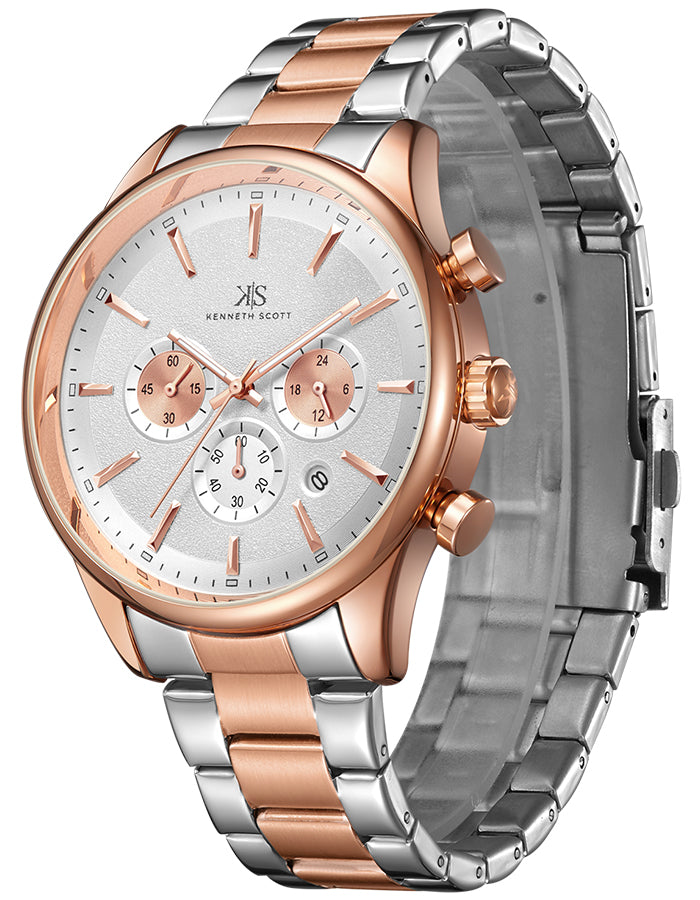 Color_White + Two Tone Rose Gold