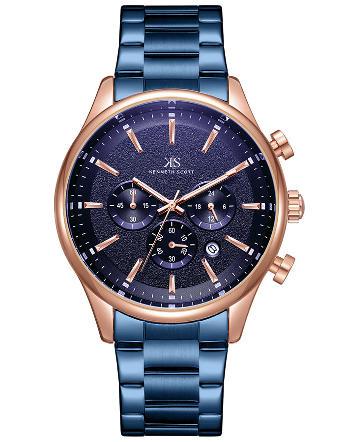 Color_Blue + Rose Gold