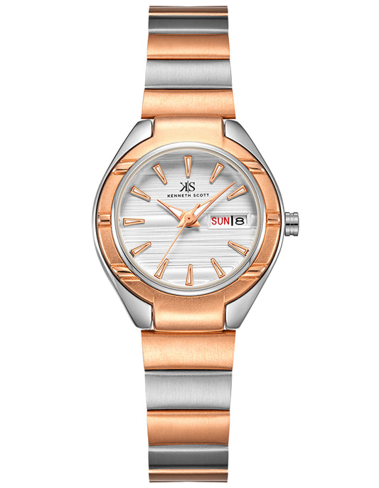 Color_White + Two Tone Rose Gold