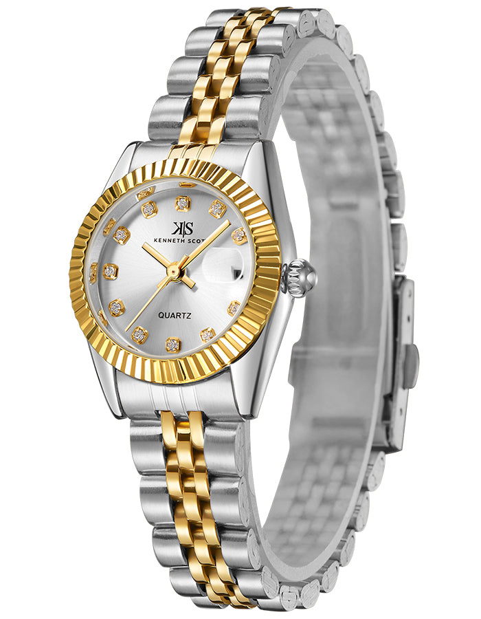 Color_White  + Two Tone Gold