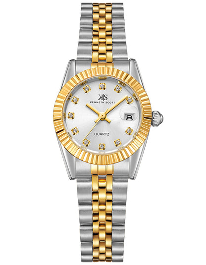Color_White  + Two Tone Gold