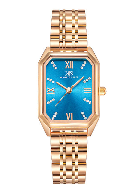 Color_Blue  + Rose Gold